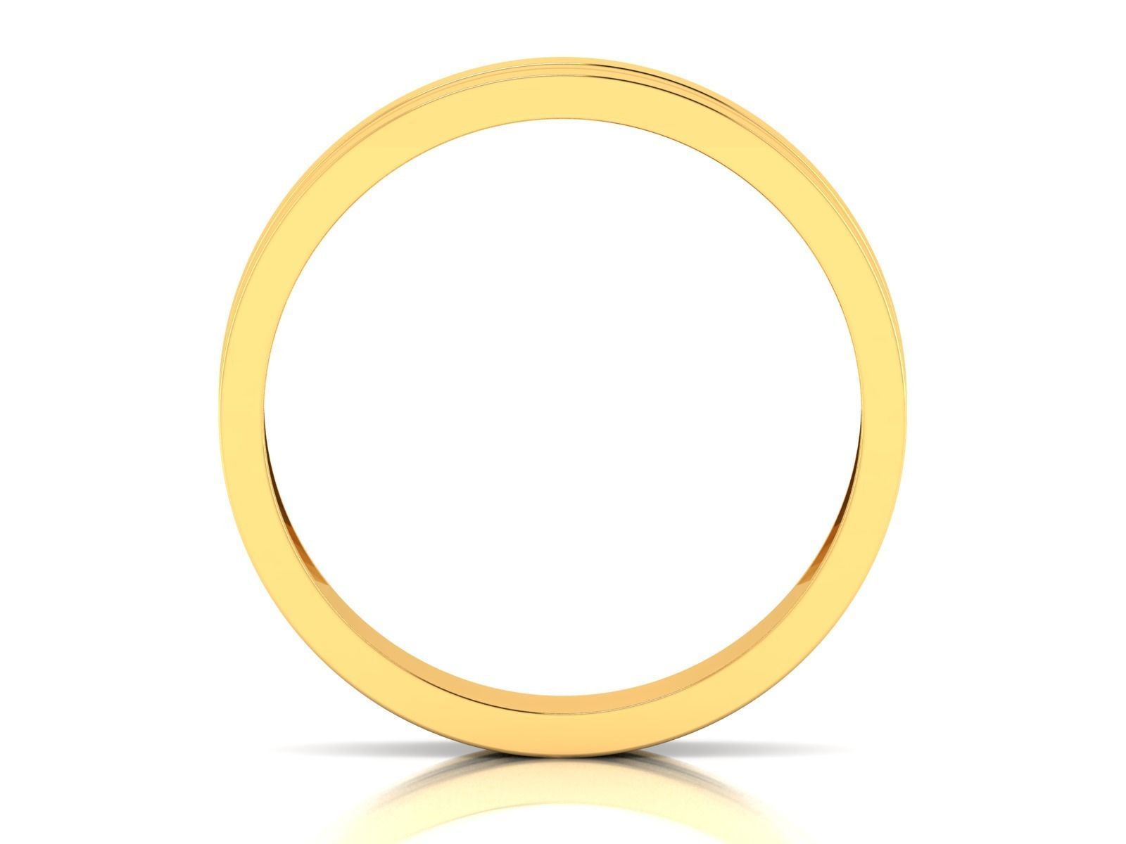 Women Band Ring 3dm render detail 3D print model_3