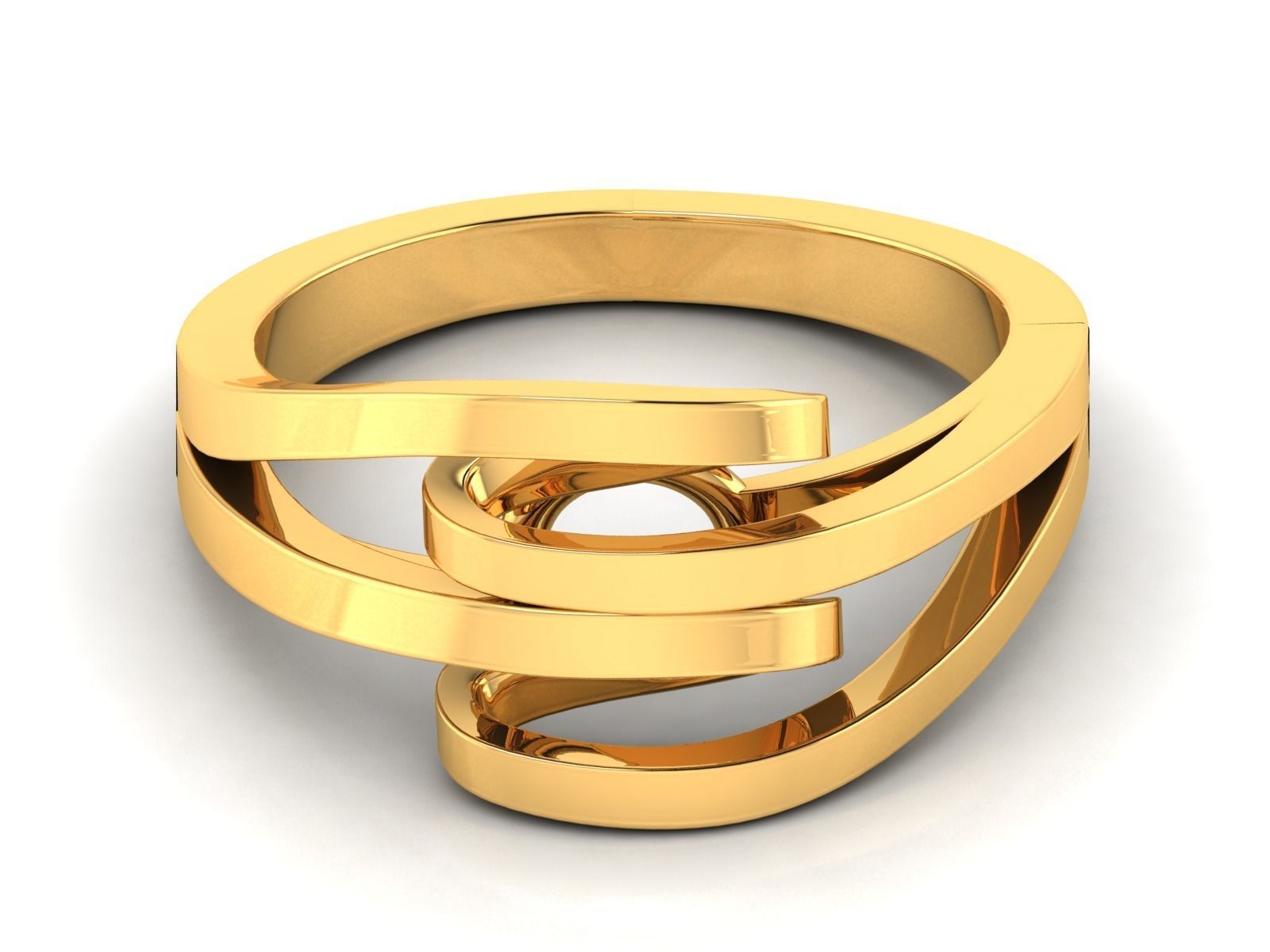 Women Ring 3dm render detail 3D print model_7