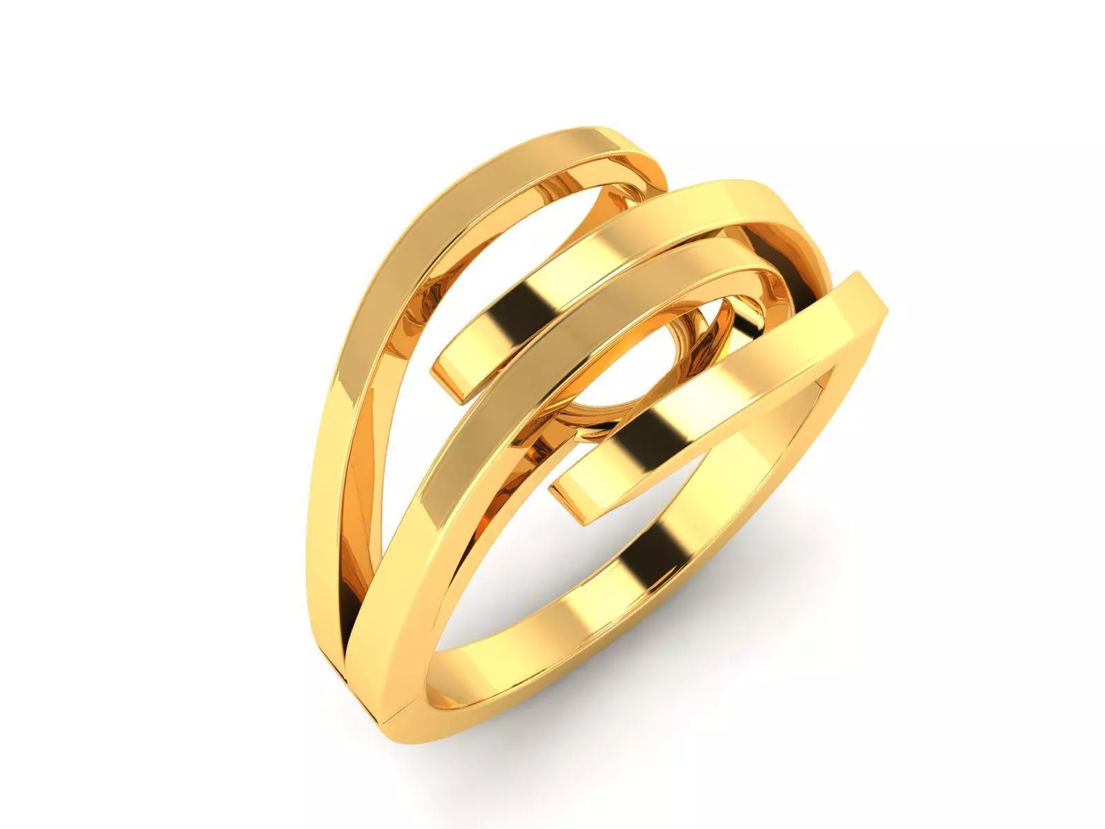 Women Ring 3dm render detail 3D print model_0
