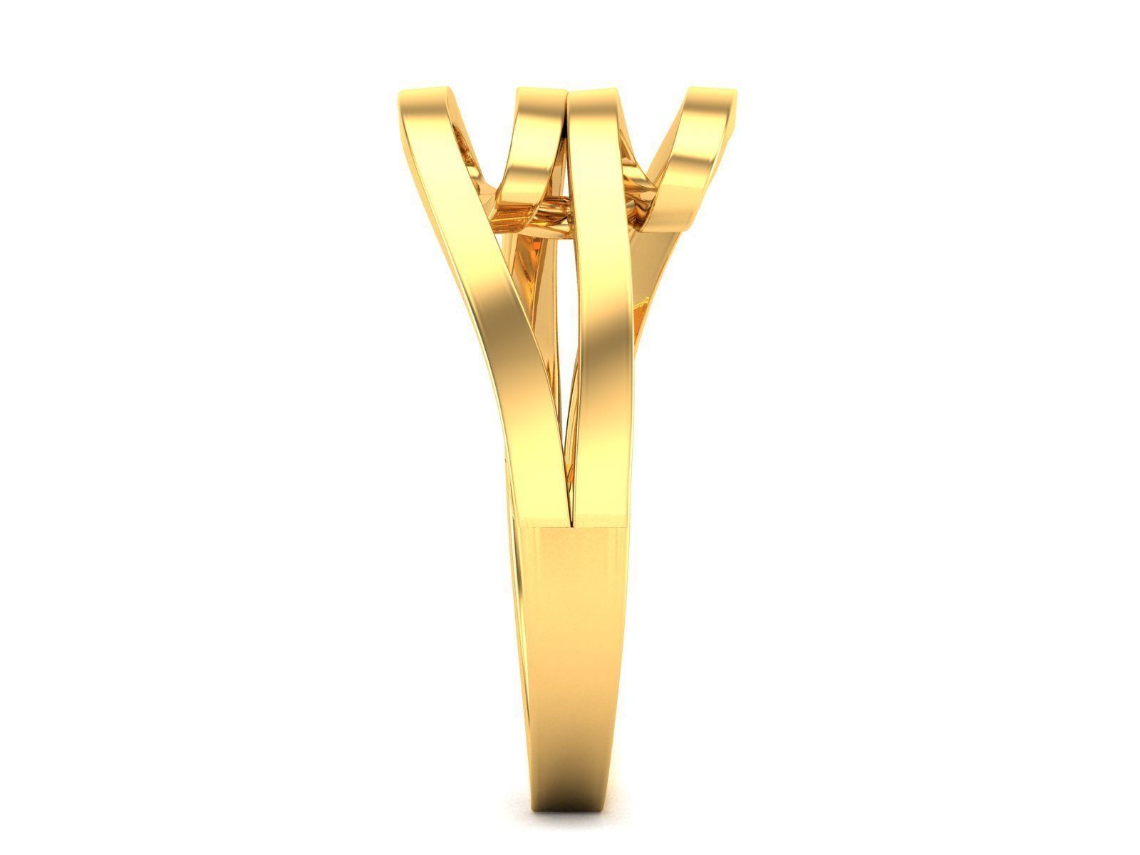 Women Ring 3dm render detail 3D print model_4