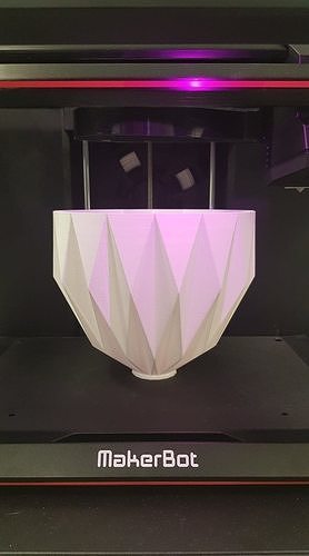 Folded lamp shade  3D print model