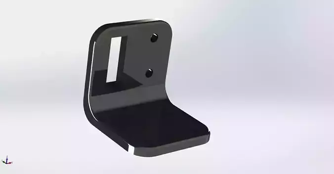 Bracket L Shaped Free 3D print model
