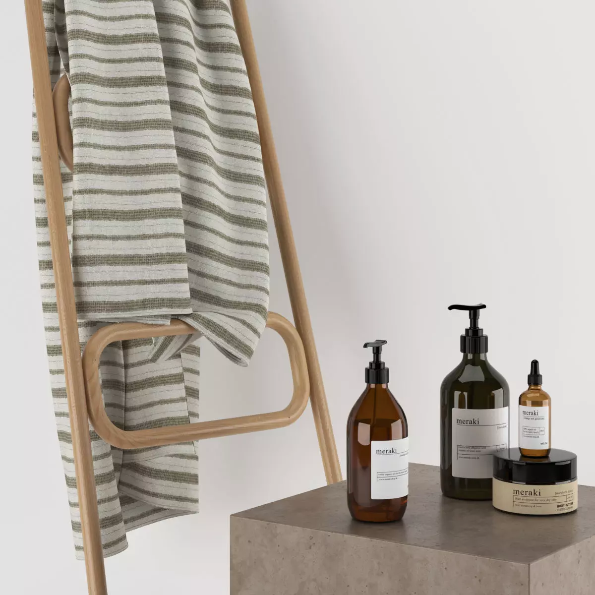 Bathroom set 3D model_0