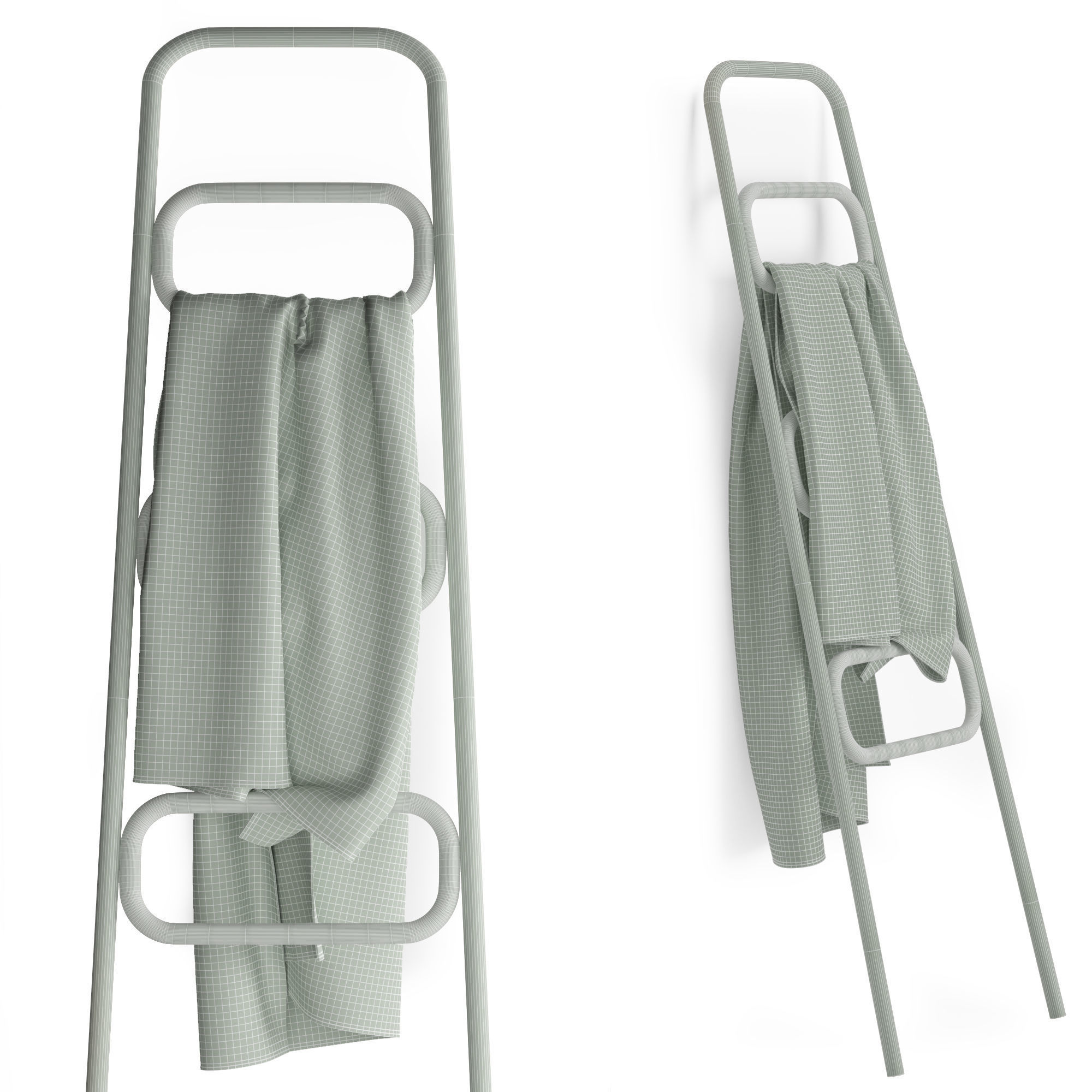 Bathroom set 3D model_4