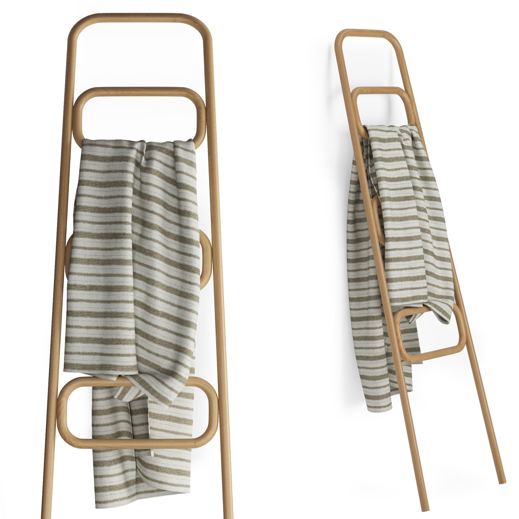 Bathroom set 3D model_3