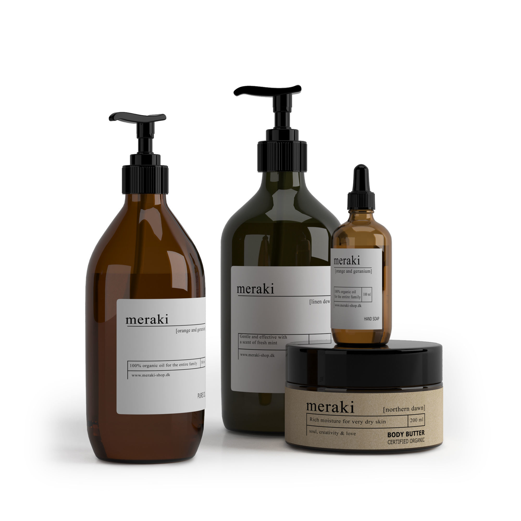 Bathroom set 3D model_1