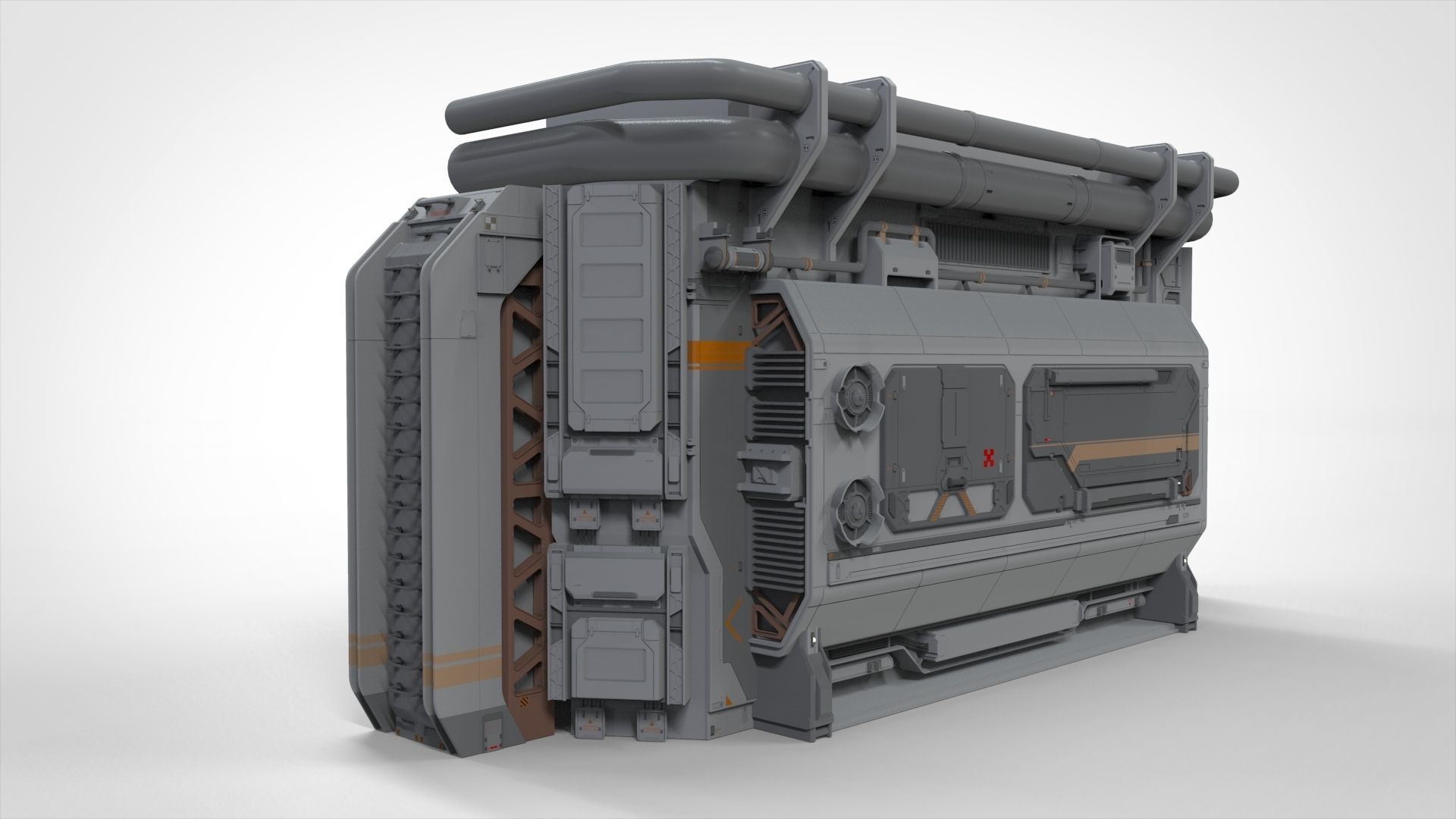 Sci Fi Modular Environment 2 3D model_5