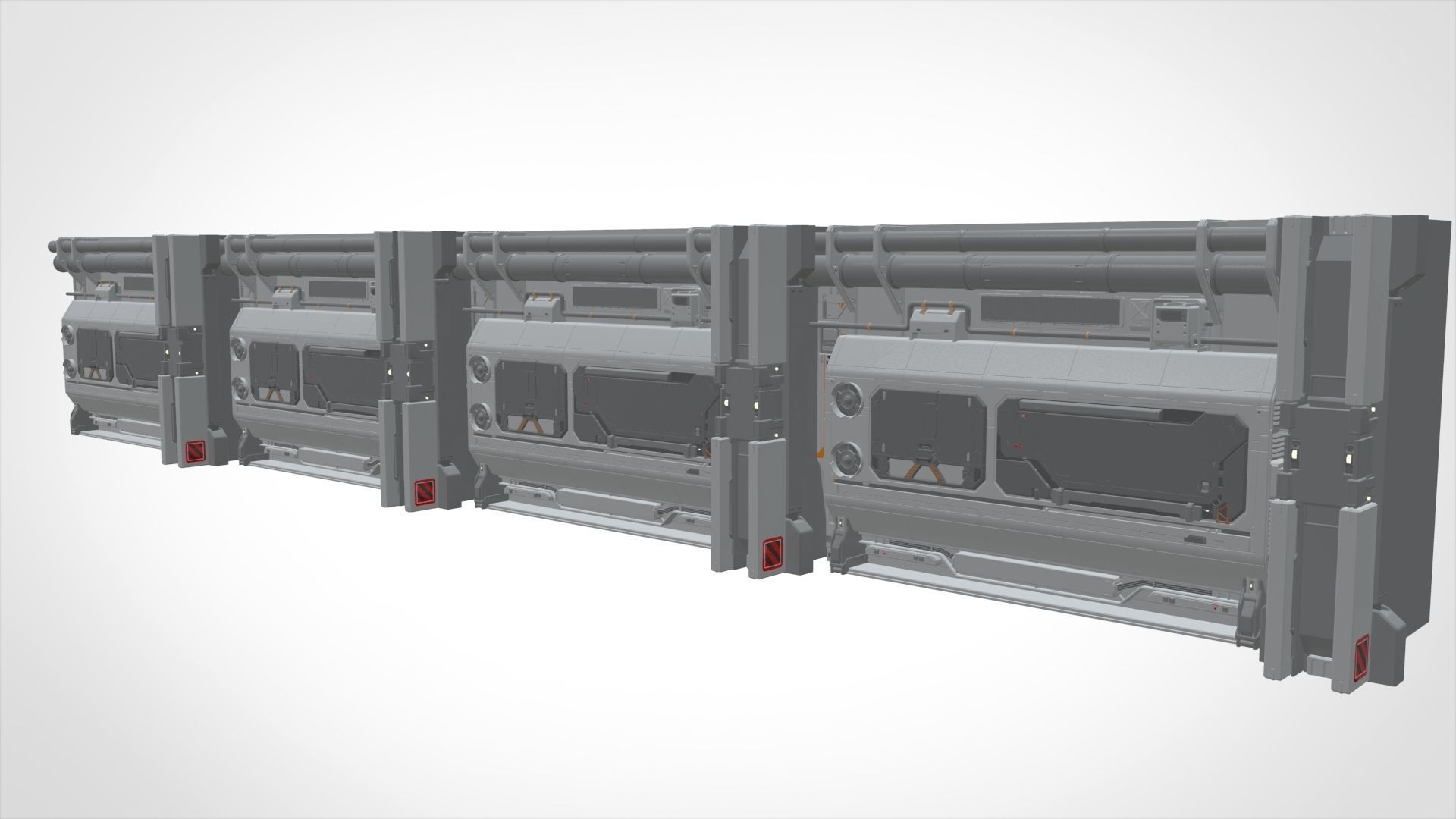 Sci Fi Modular Environment 2 3D model_21