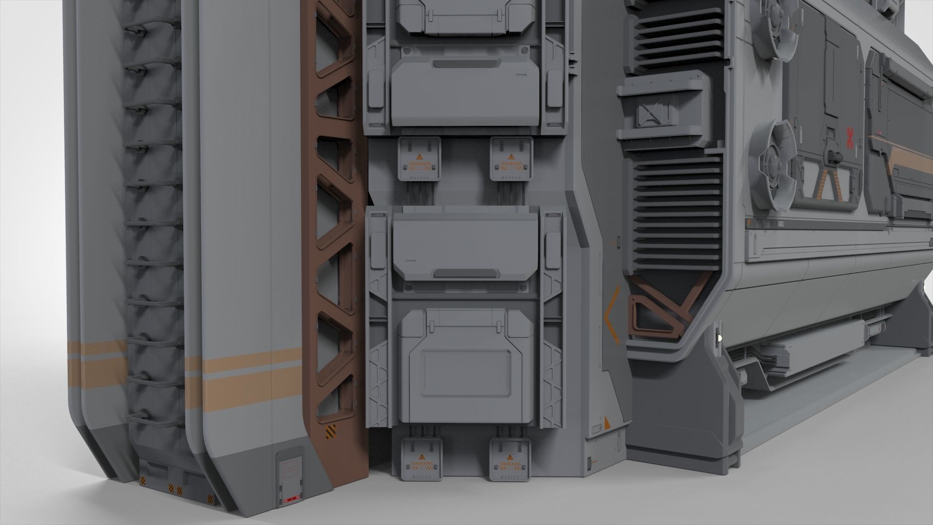 Sci Fi Modular Environment 2 3D model_13