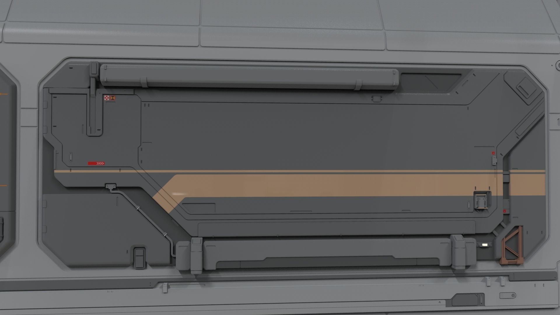 Sci Fi Modular Environment 2 3D model_9