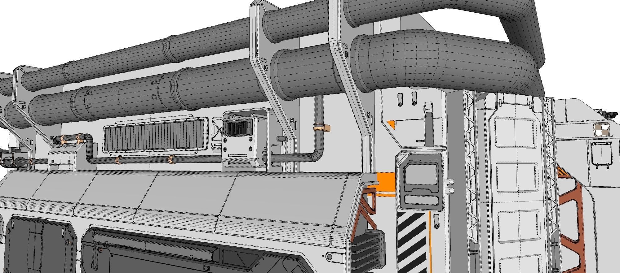 Sci Fi Modular Environment 2 3D model_32