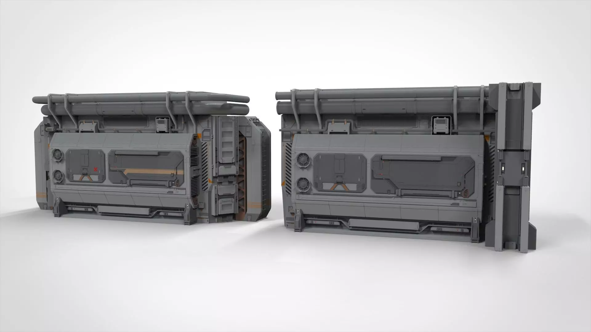 Sci Fi Modular Environment 2 3D model_0