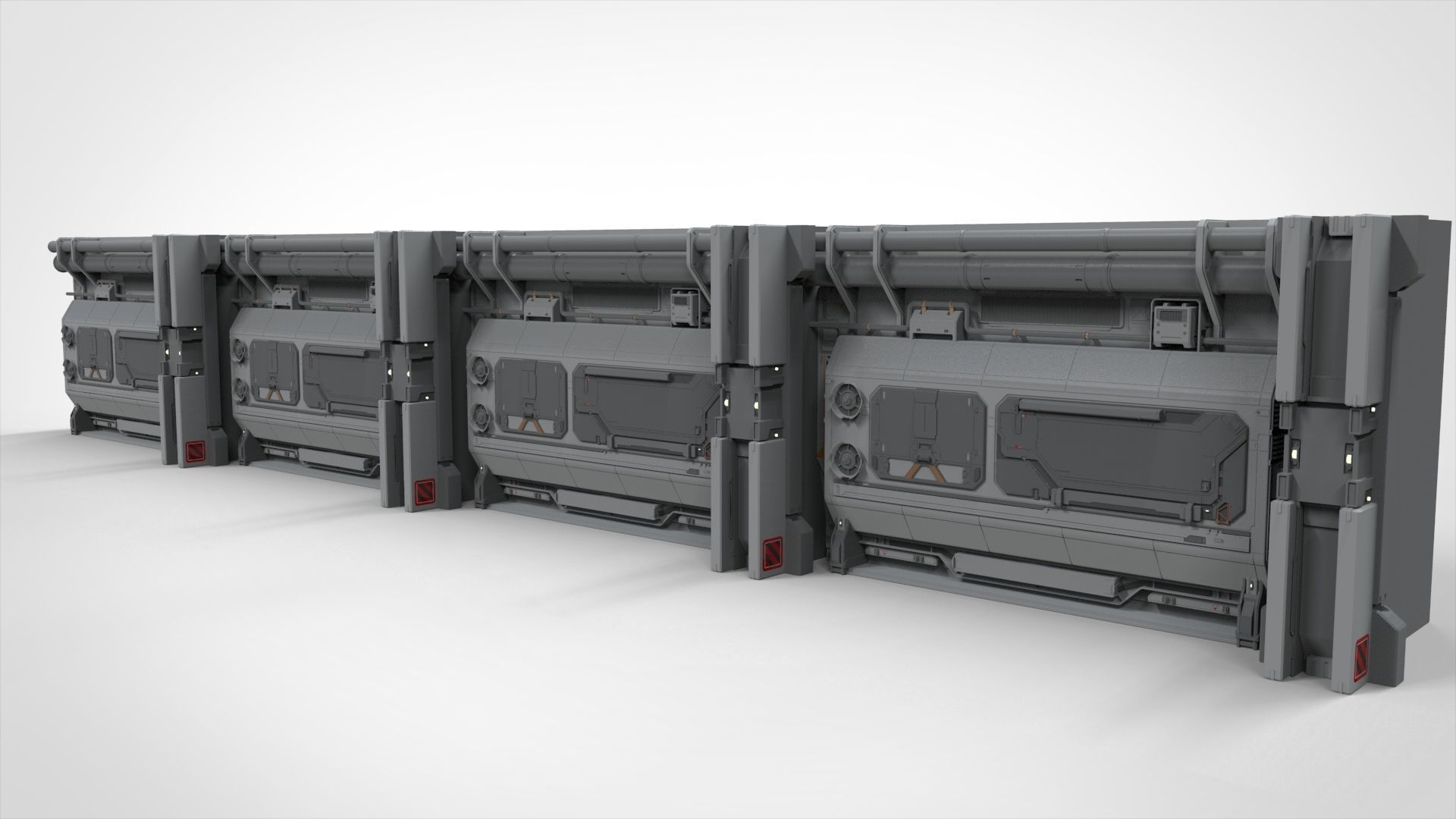 Sci Fi Modular Environment 2 3D model_20