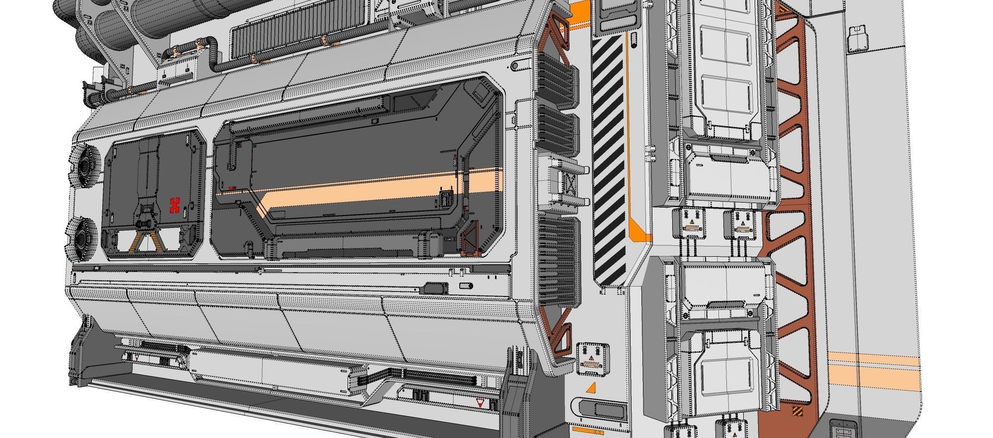 Sci Fi Modular Environment 2 3D model_33
