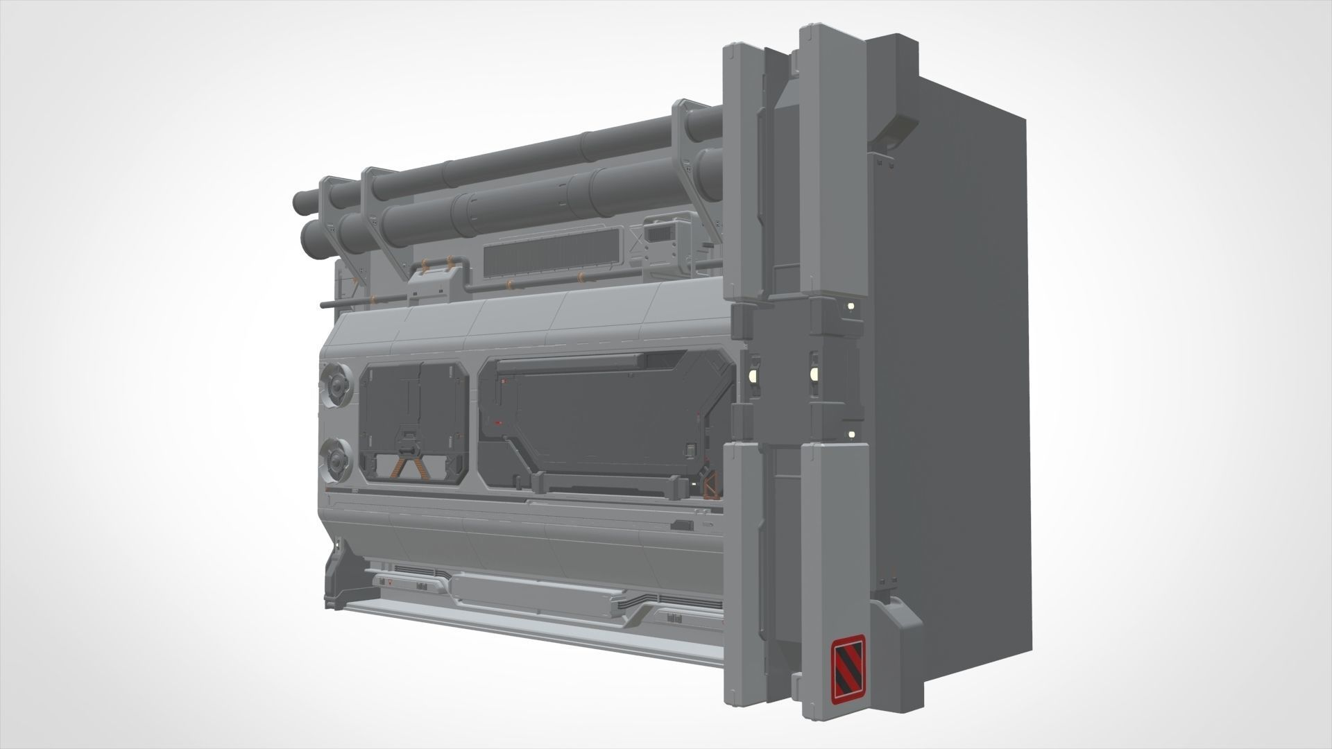 Sci Fi Modular Environment 2 3D model_18