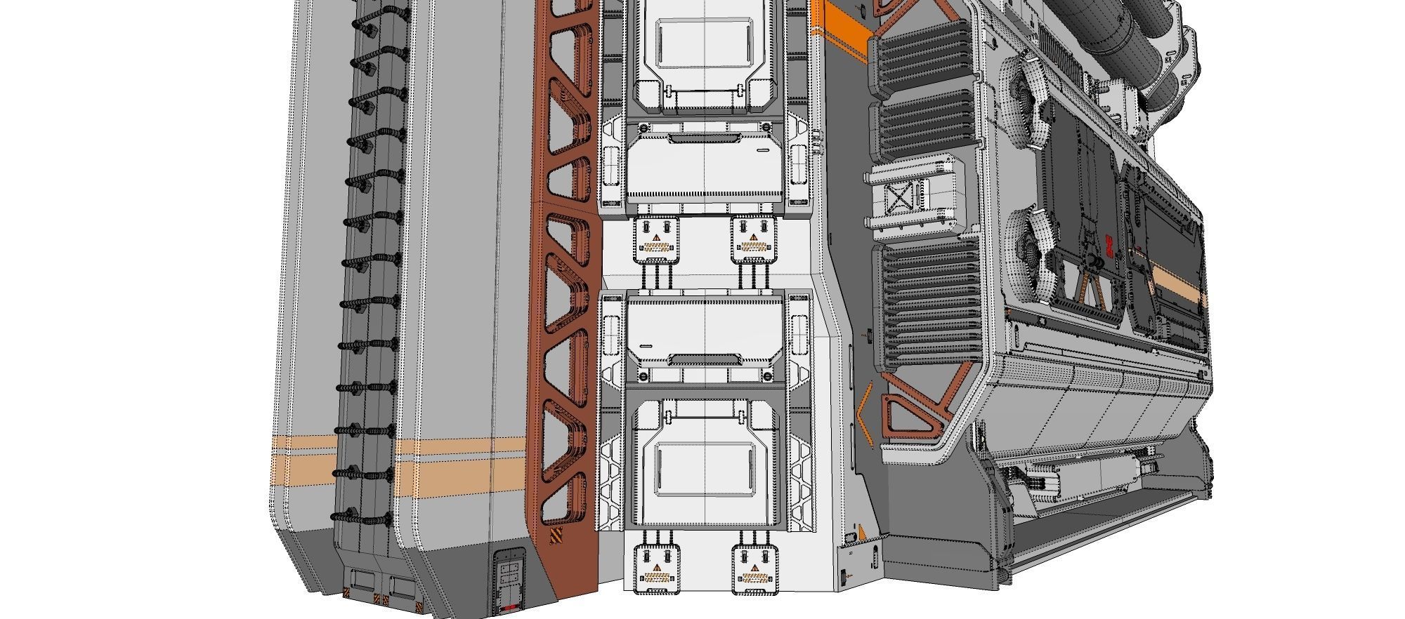 Sci Fi Modular Environment 2 3D model_31
