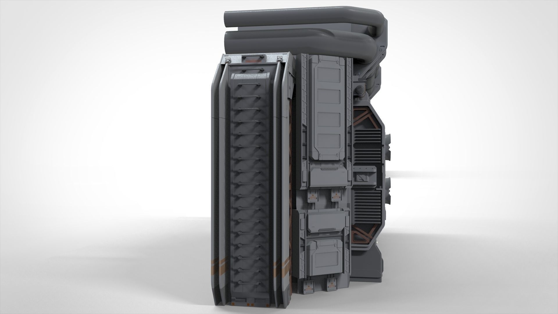 Sci Fi Modular Environment 2 3D model_6