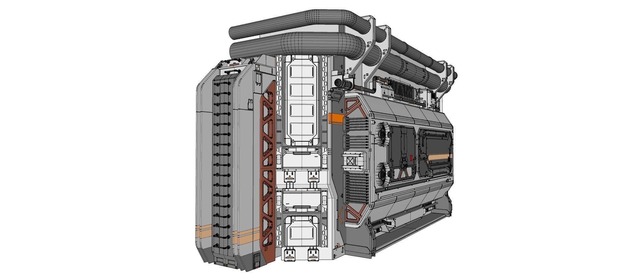 Sci Fi Modular Environment 2 3D model_29