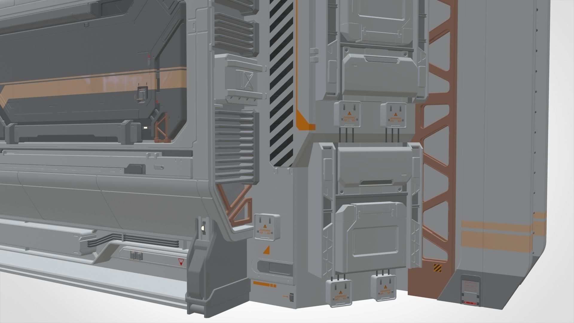 Sci Fi Modular Environment 2 3D model_15