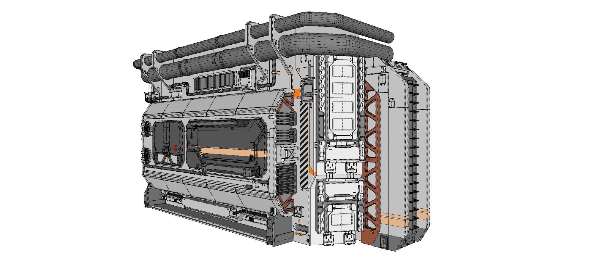 Sci Fi Modular Environment 2 3D model_27
