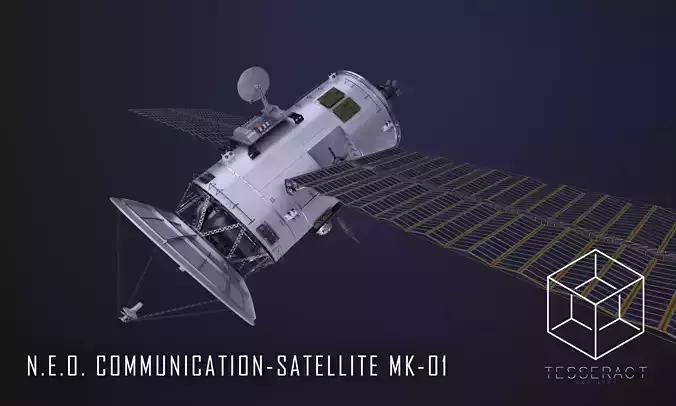 NEO Communication Satellite Mk-1 3D model