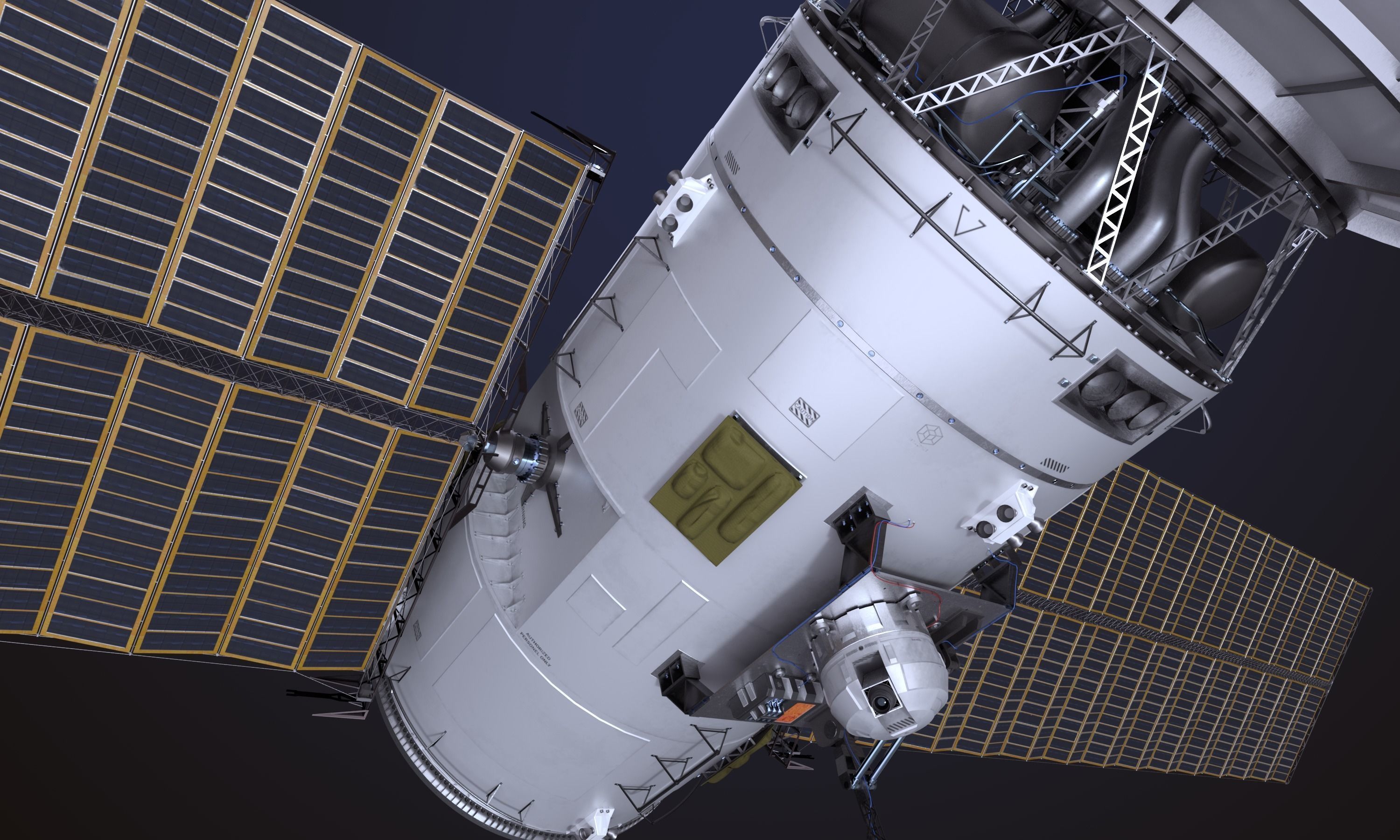 NEO Communication Satellite Mk-1 3D model_7
