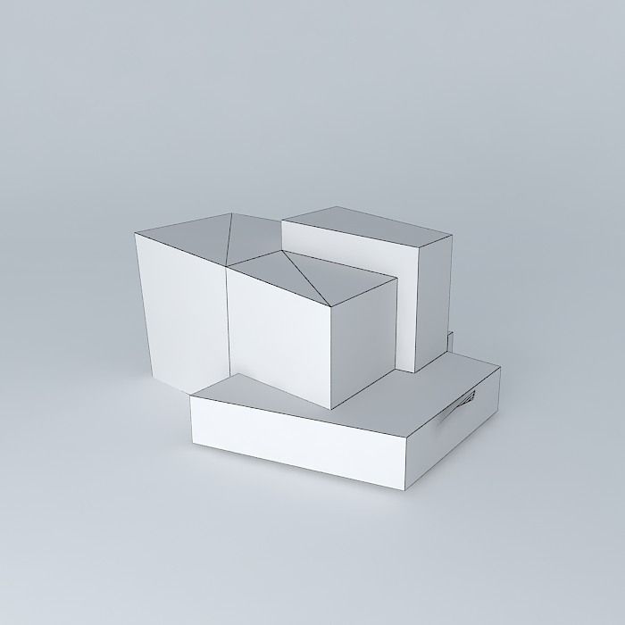 Fortis Bank NV building Free 3D model_3