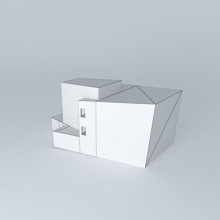 Fortis Bank NV building Free 3D model_4