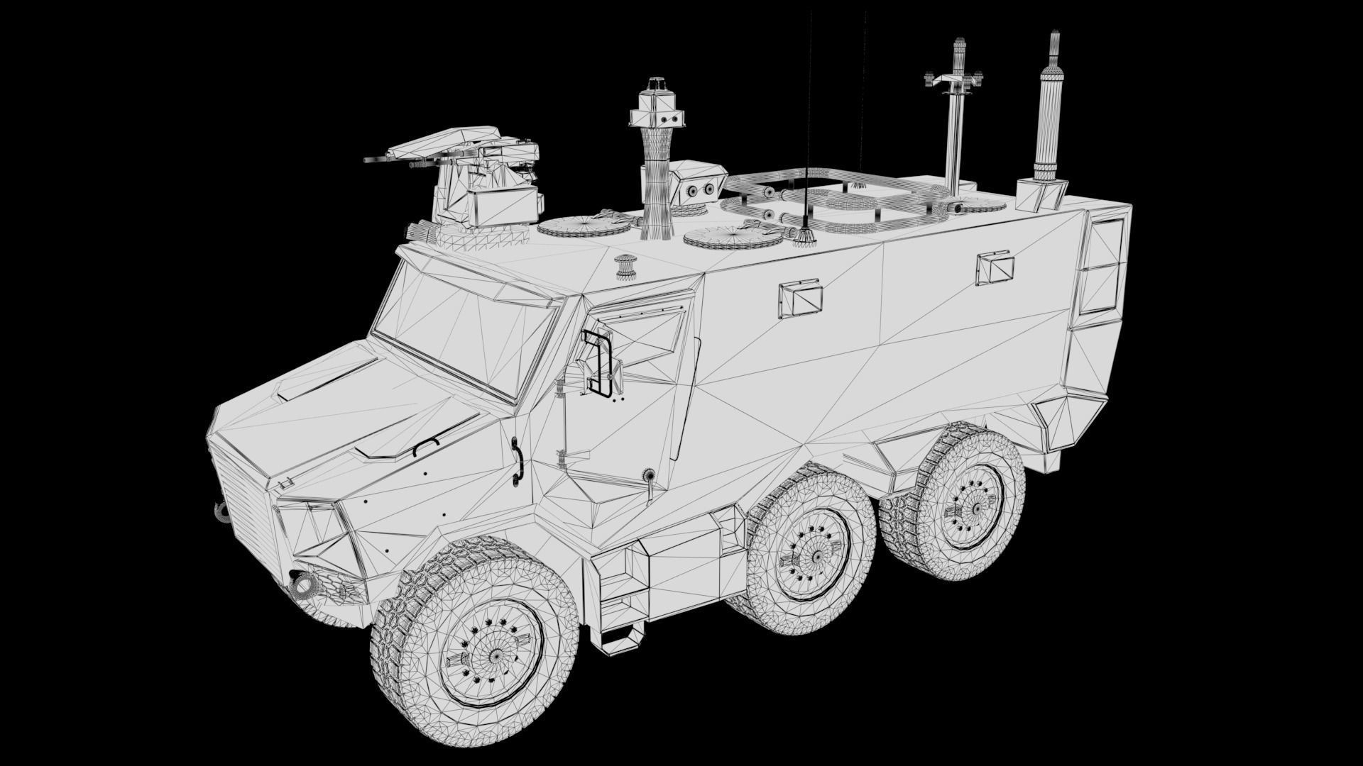 Griffon VBMR - French Army Vehicule 3D model_3