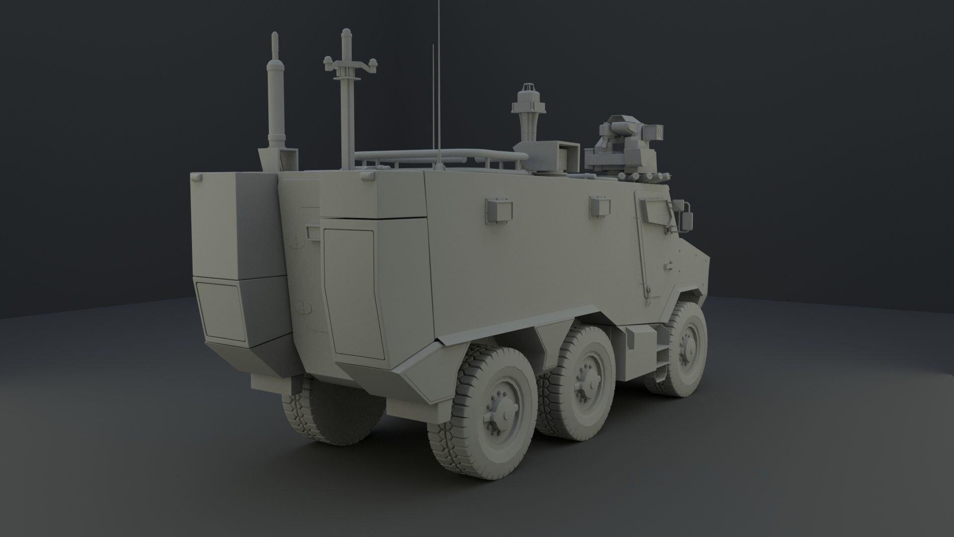 Griffon VBMR - French Army Vehicule 3D model_9