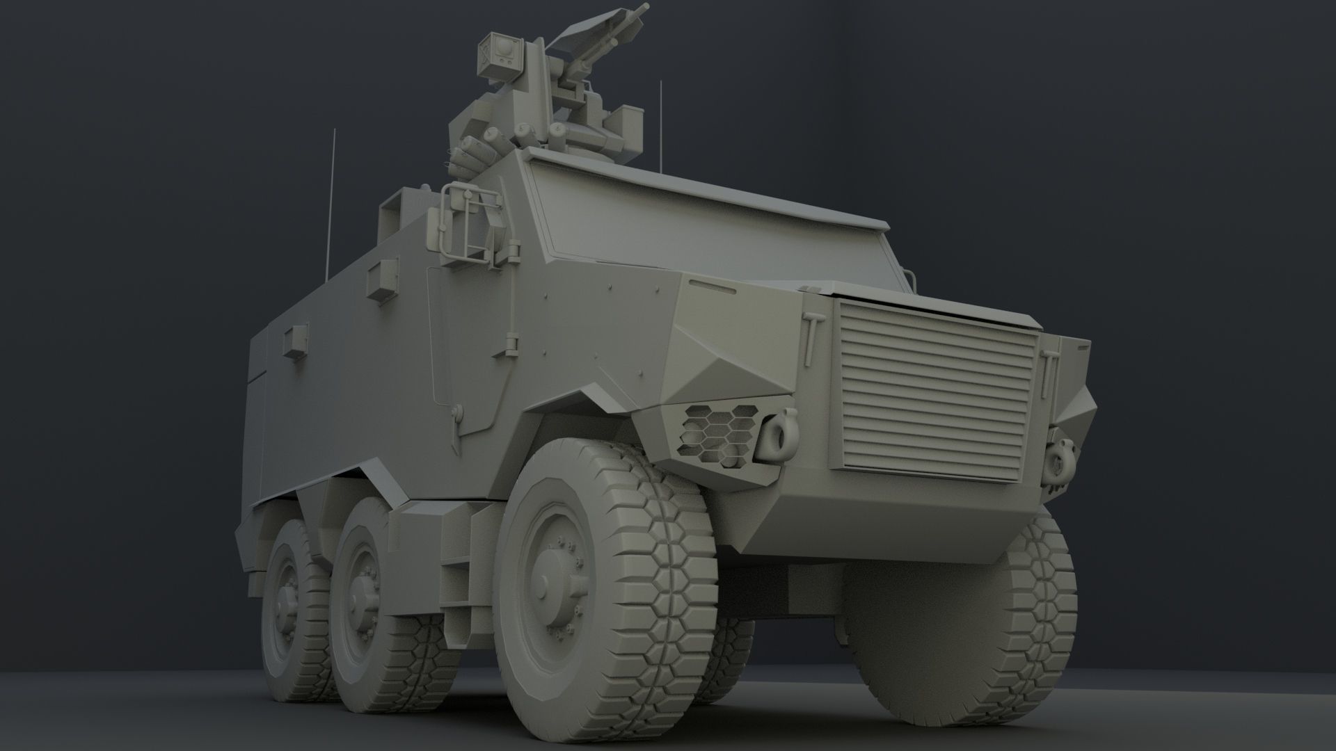 Griffon VBMR - French Army Vehicule 3D model_8
