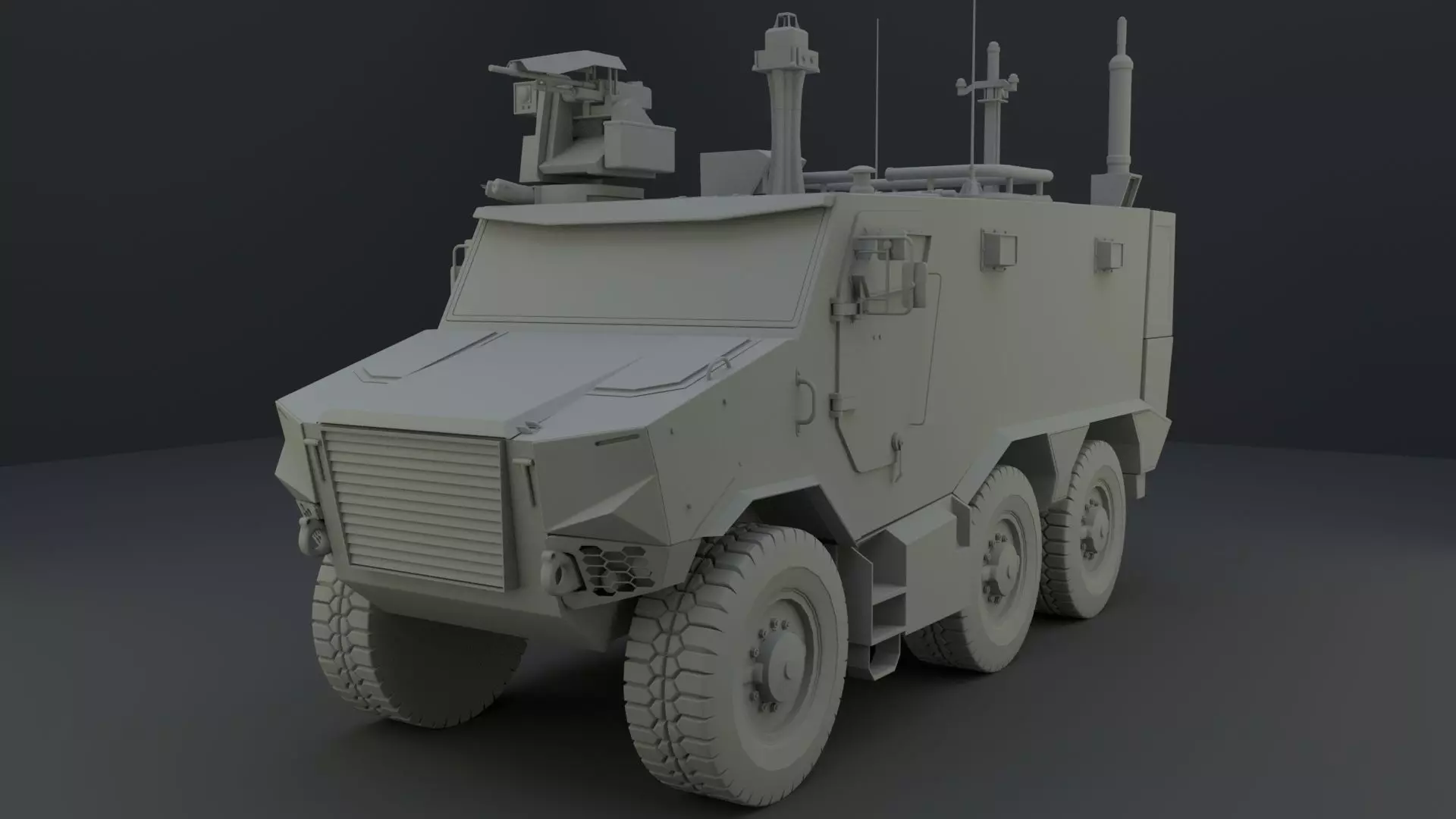 Griffon VBMR - French Army Vehicule 3D model_0