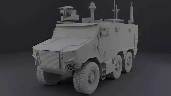 Griffon VBMR - French Army Vehicule 3D model
