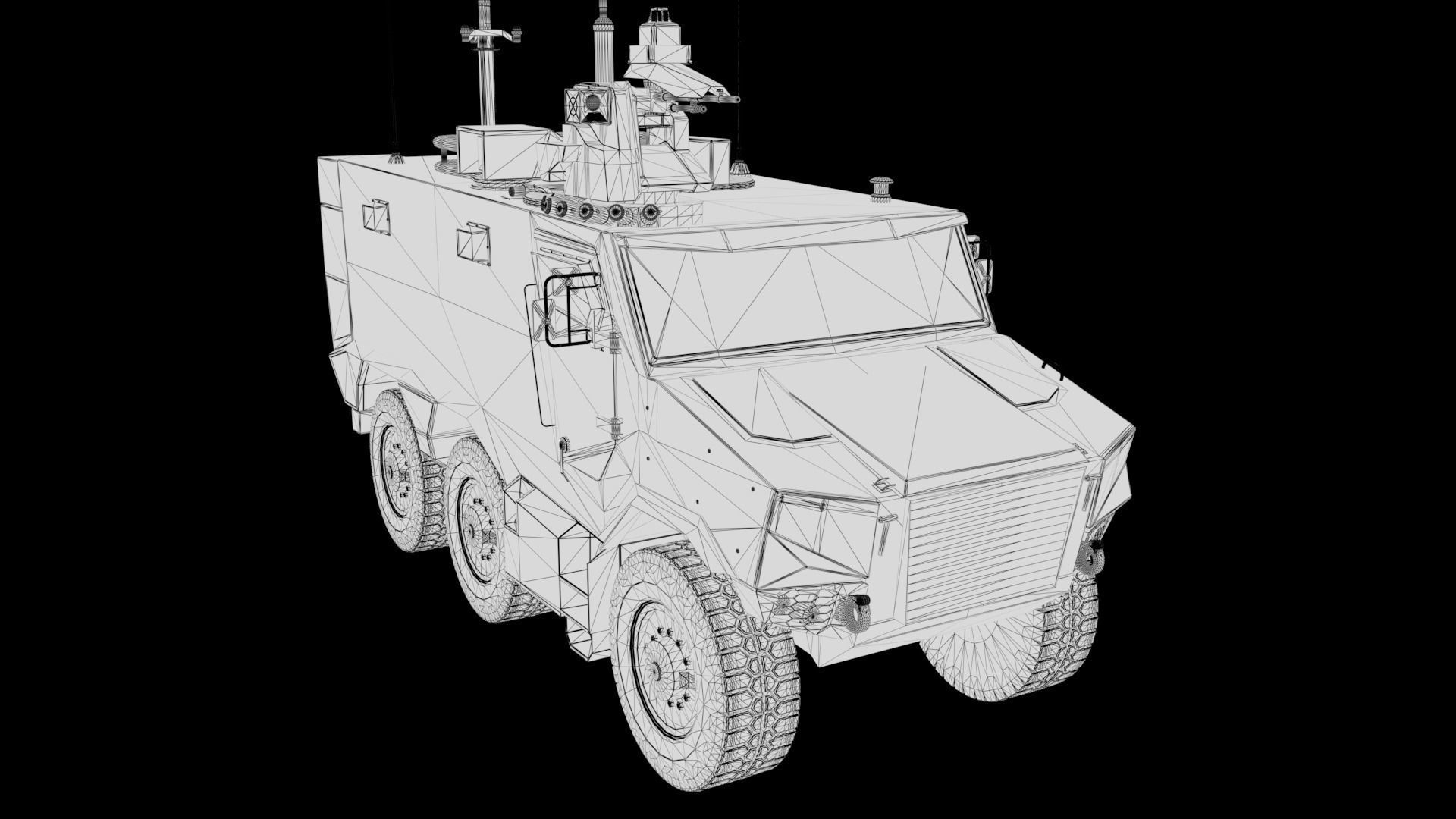 Griffon VBMR - French Army Vehicule 3D model_2