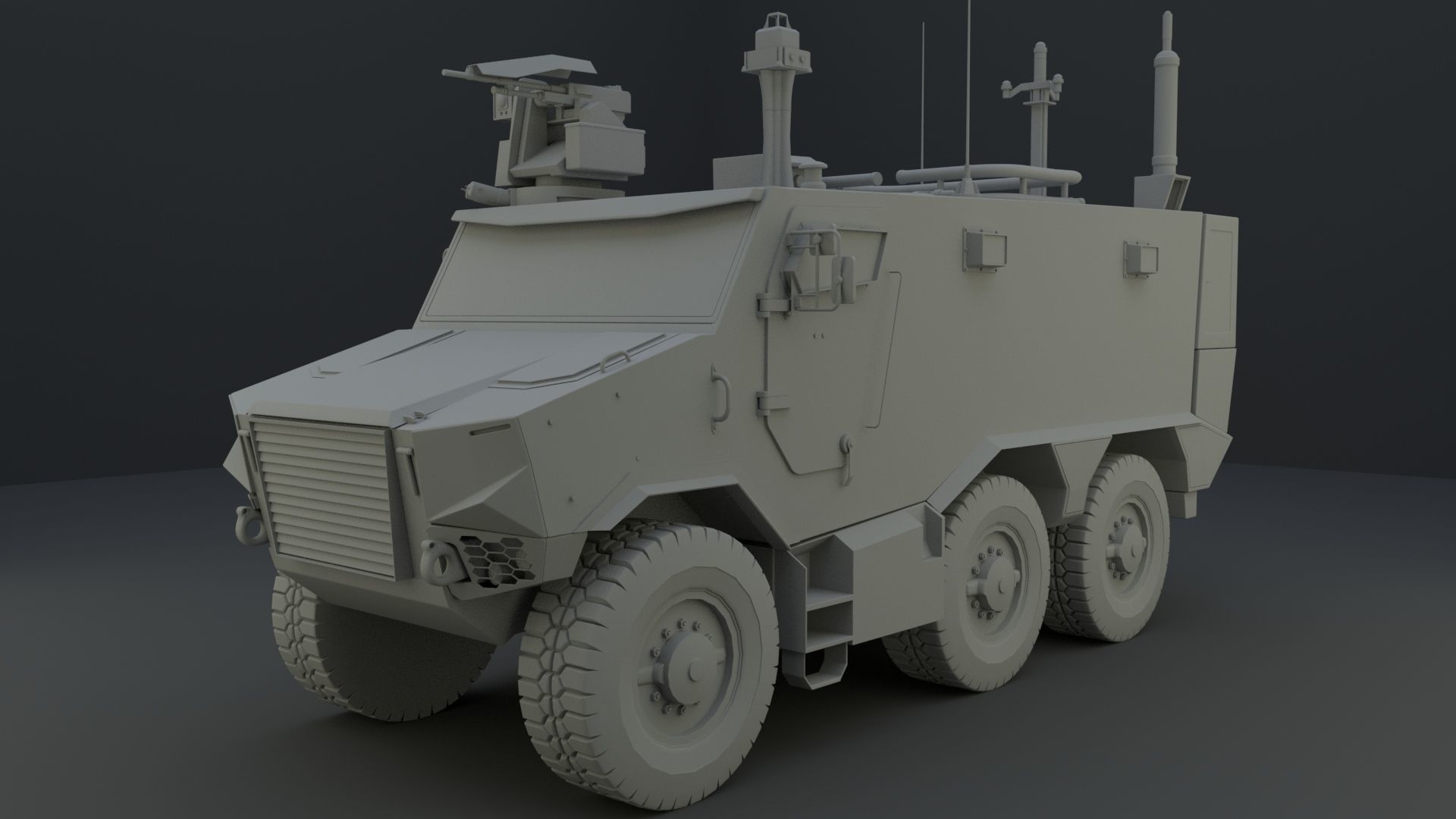 Griffon VBMR - French Army Vehicule 3D model_5