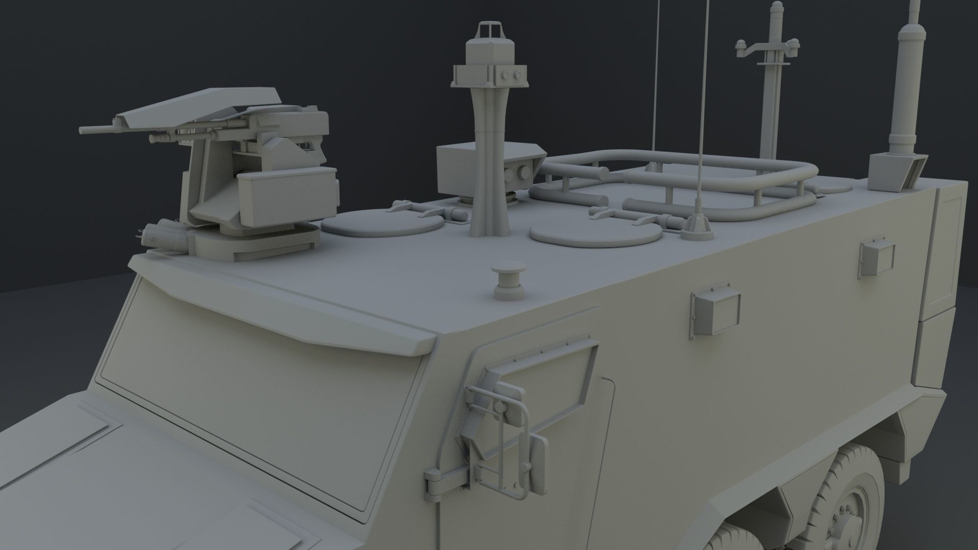 Griffon VBMR - French Army Vehicule 3D model_7