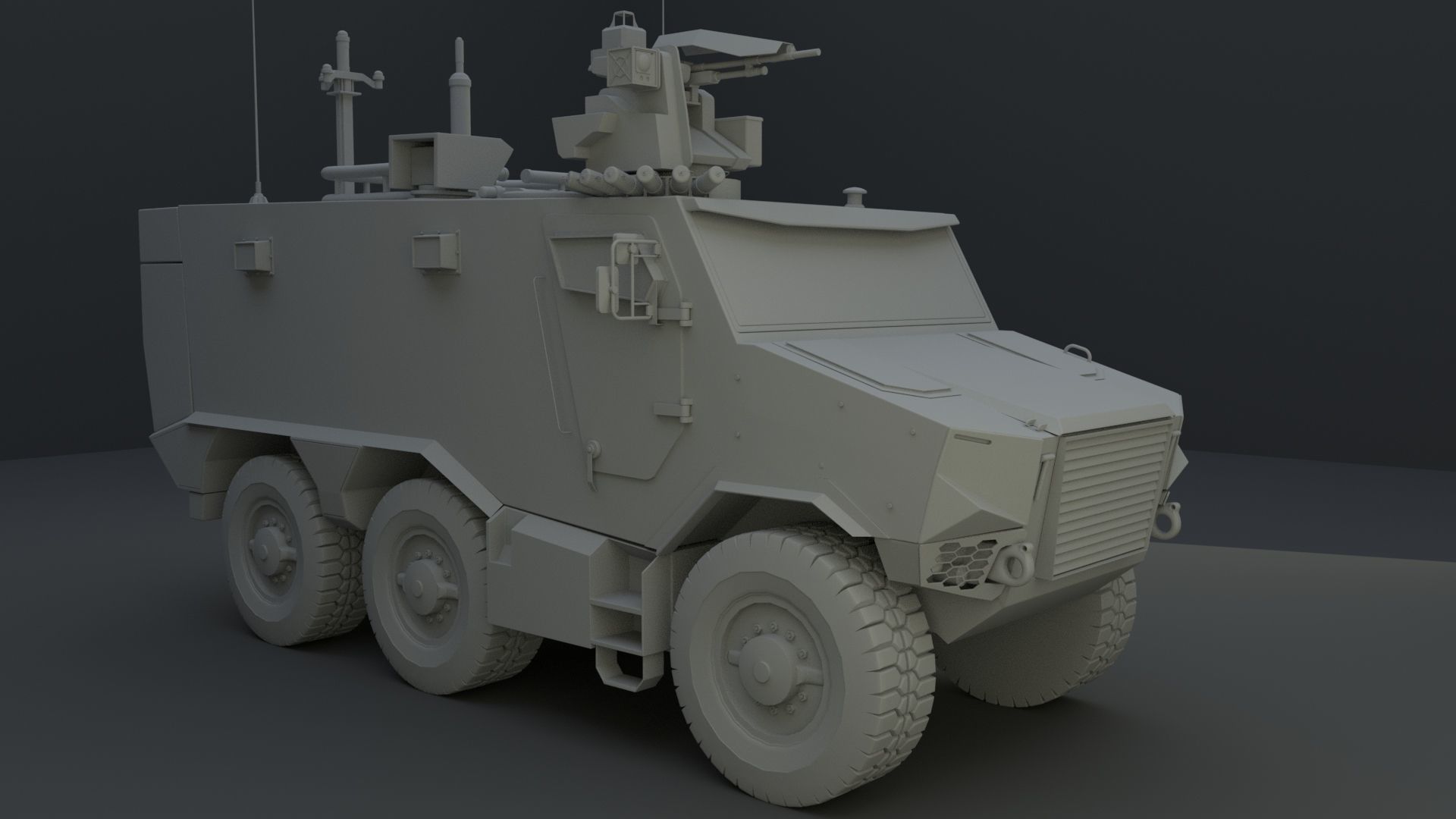 Griffon VBMR - French Army Vehicule 3D model_6
