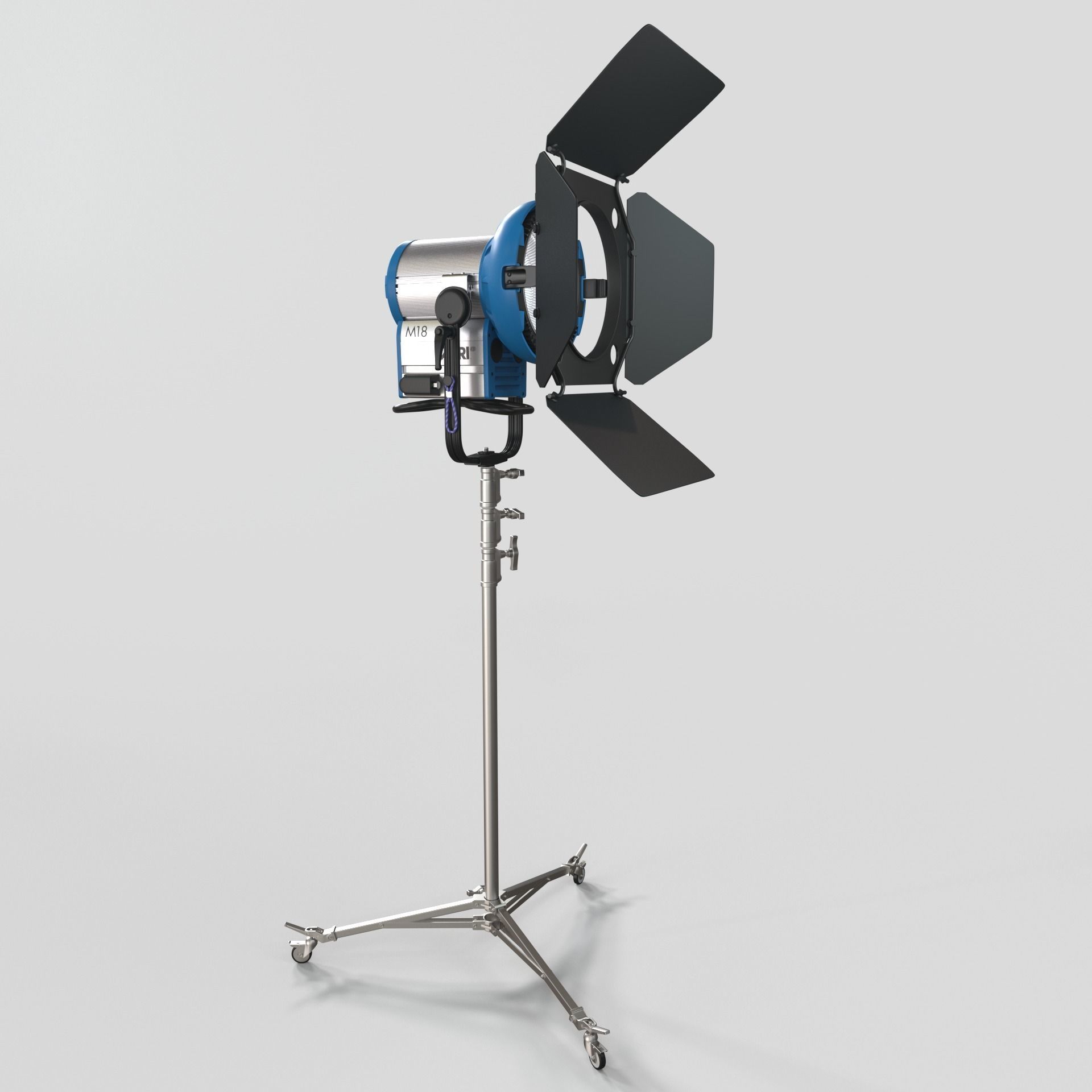 ARRI M18 daylight  lamphead 3D model_2