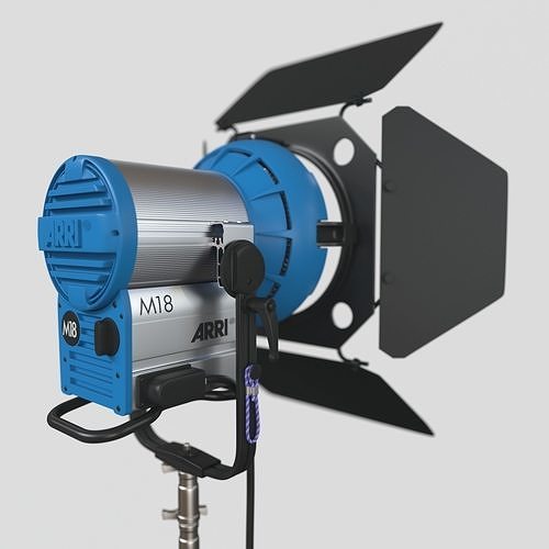 ARRI M18 daylight  lamphead 3D model