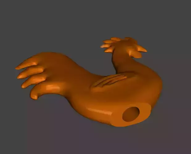 Rooster for decorative mold