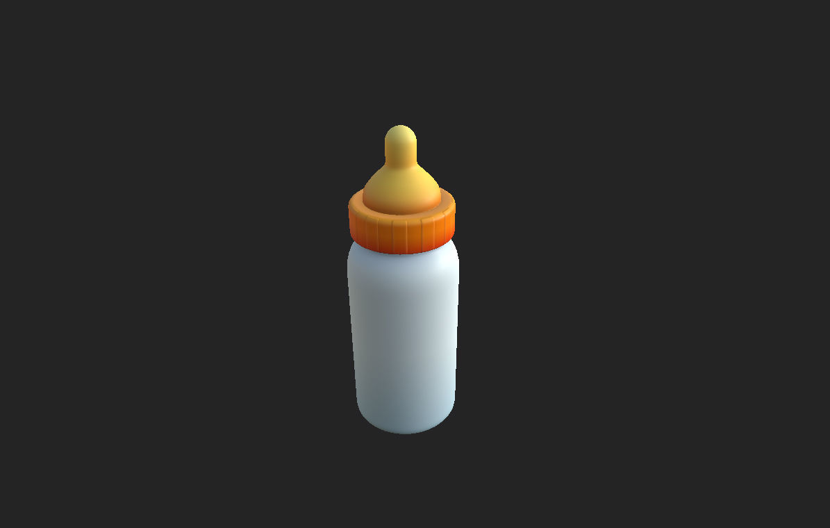 Baby Bottle 3D model_1