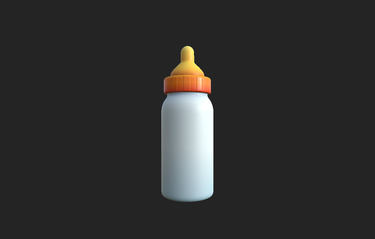 Baby Bottle 3D model_5