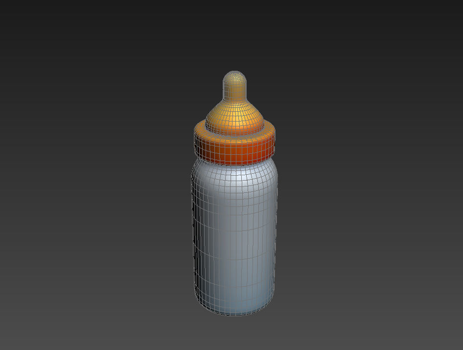 Baby Bottle 3D model_8