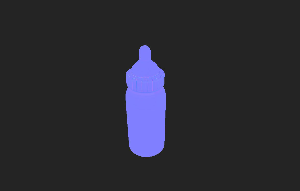 Baby Bottle 3D model_3
