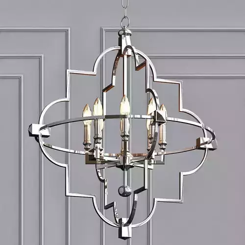 Open 8 Light Chandelier