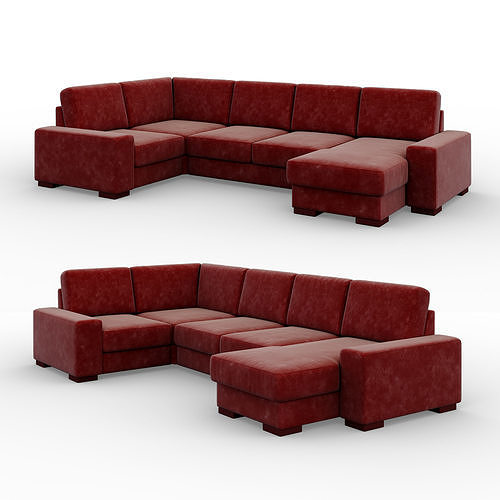 Manchester sofa 3D model