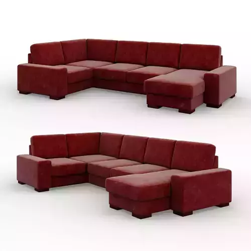 Manchester sofa 3D model