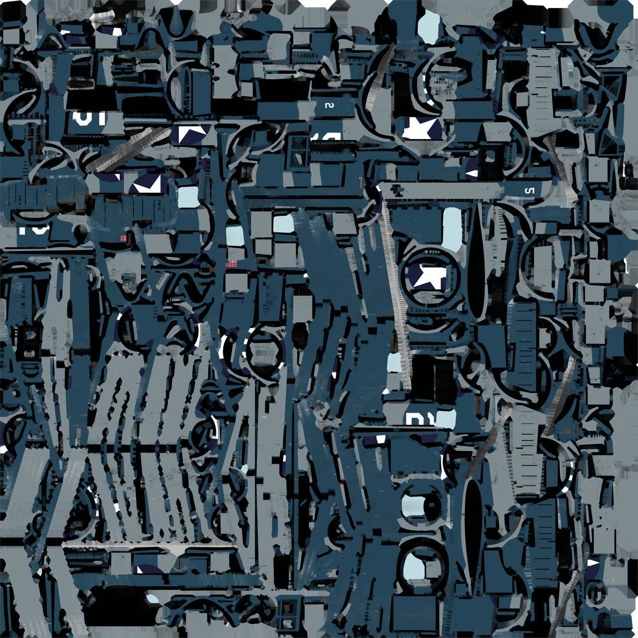 F4F-3 WILDCAT VMF-222 Low-poly 3D model_30