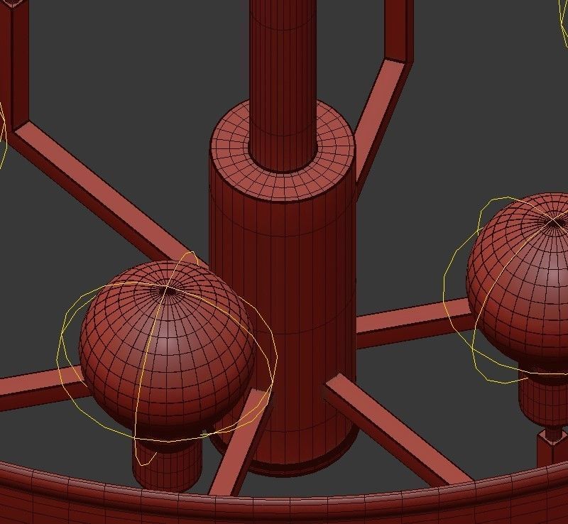 Cromwell Chandelier 3D model_4