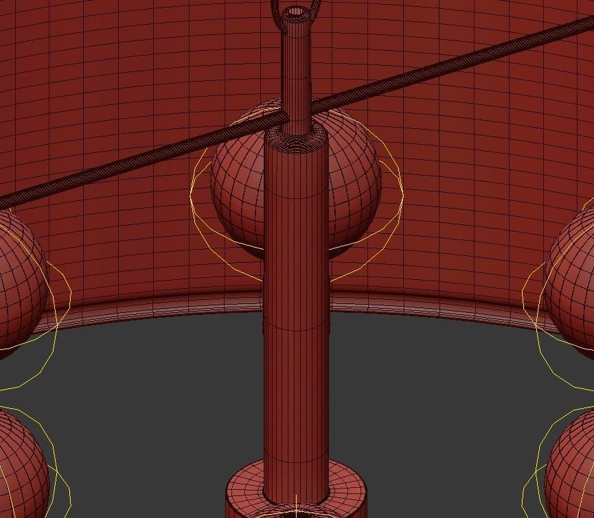 Cromwell Chandelier 3D model_6